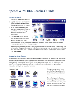 Any debaters who are on your SpeechWire roster may be entered
