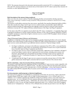 NOTE: The measures discussed in this document represent possible