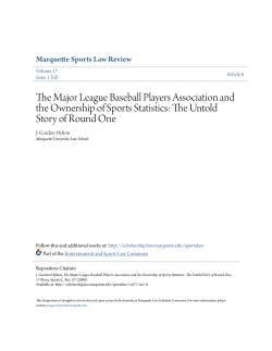 The Major League Baseball Players Association and the Ownership