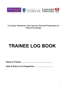 Log Book