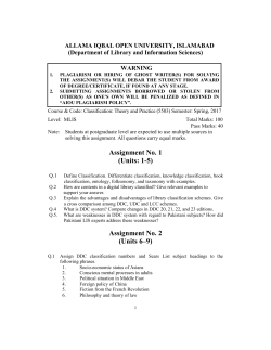 ALLAMA IQBAL OPEN UNIVERSITY
