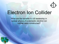 Electron-Ion Collider User Group