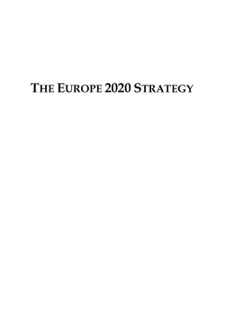 the europe 2020 strategy - Archive of European Integration