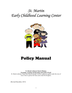 or Print ECLC Policy Manual