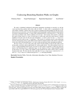 Coalescing-Branching Random Walks on Graphs