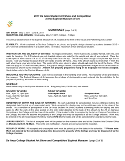 contract form - De Anza College