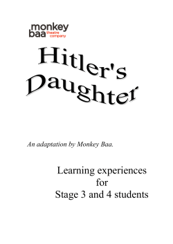 Learning experiences for Stage 3 and 4 students