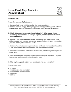 Love, Feed, Play, Protect