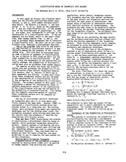 there are two distinct multivariate normal popu