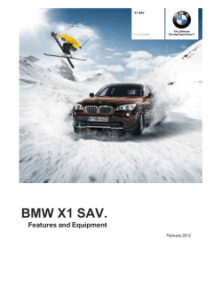 BMW X1 SAV. - Bema Autosport BMW