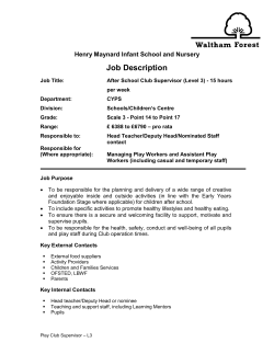 NURSERY NURSES &ndash; LEVEL 2