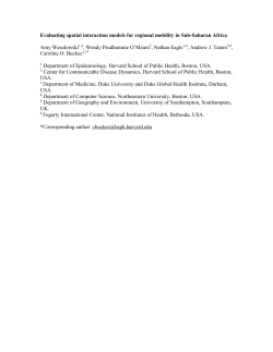 The failure of spatial mobility models in rural areas