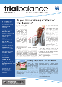 Do you have a winning strategy for your business?