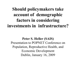 How much do demographic factors influence the demand for