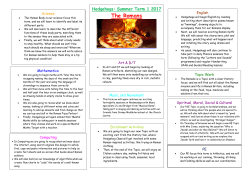 Hedgehogs,Romans Topic Web