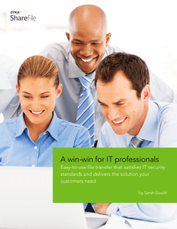 A win-win for IT professionals