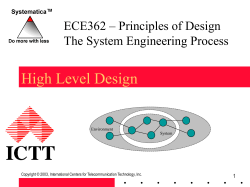 The system engineering process - Rose