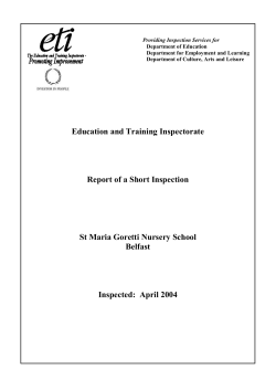 Introduction - Department of Education