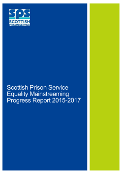 SPS Equality Mainstreaming Progress Report 2015