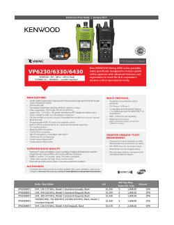 MS Two-Way Radio EPL 3744 VP6230BKF2 VHF, 136