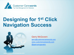 Top Tasks Survey Method Crazy * but it works!