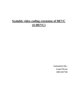 Joint Call for Proposals on Scalable Video Coding Extensions of