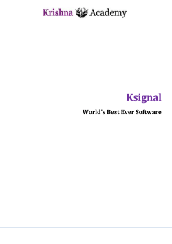 Ksignal BUY and SELL Entry