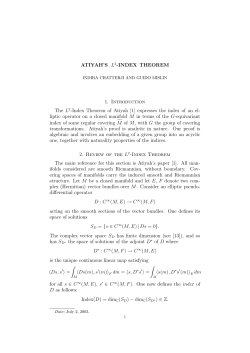 Atiyah`s L2 -Index Theorem