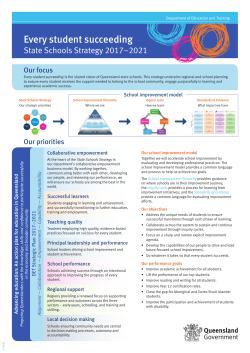 State Schools Strategy 2017-2021