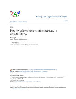 Properly colored notions of connectivity - a dynamic survey