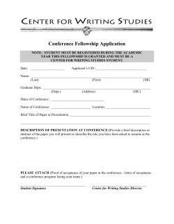 the application form