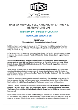the hangar - NASS Festival
