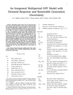 An Integrated Multiperiod OPF Model with Demand