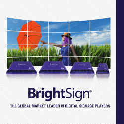 the global market leader in digital signage players