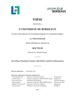 Two-Player Stochastic Games with Perfect and Zero