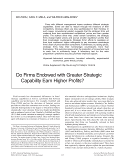 JMR (2011 Specs) - Duke University`s Fuqua School of Business