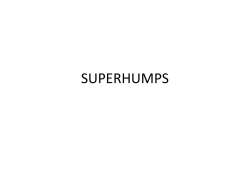 SUPERHUMPS