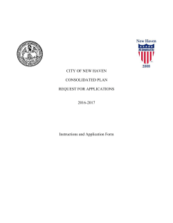CDBG - City of New Haven