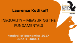 Measuring Inequality Correctly