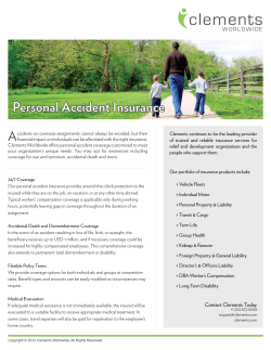 Personal Accident Insurance