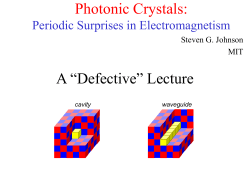 A &ldquo;Defective&rdquo; Lecture