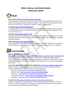 GED-Math-Science-Social-Studies-Activities