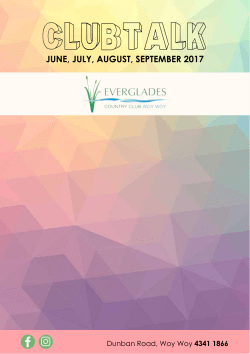 clubtalk - Everglades Country Club
