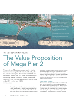 The Value Proposition of Mega Pier 2