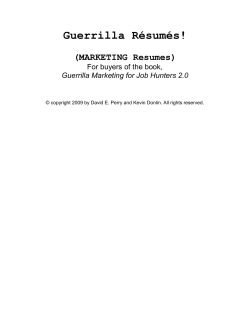 TABLE OF CONTENTS - Scott AFB AFRC