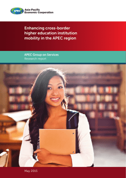 Enhancing cross-border higher education institution mobility in the