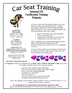 To register on-line (recommended) you MUST USE A CREDIT OR