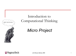 Algorithms Project Social Impacts Abstraction