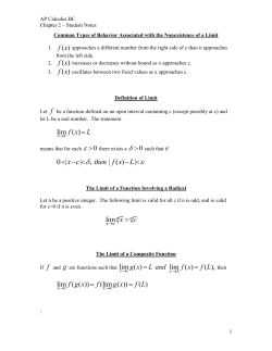 Overheads Chapter 2 student notes