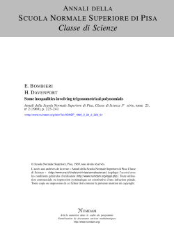 Some inequalities involving trigonometrical polynomials